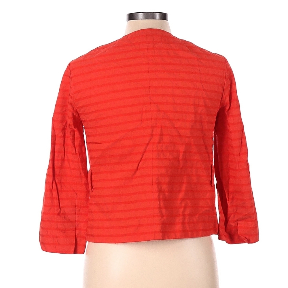 J Crew Red orange jacket sz 8 - Picture 2 of 9